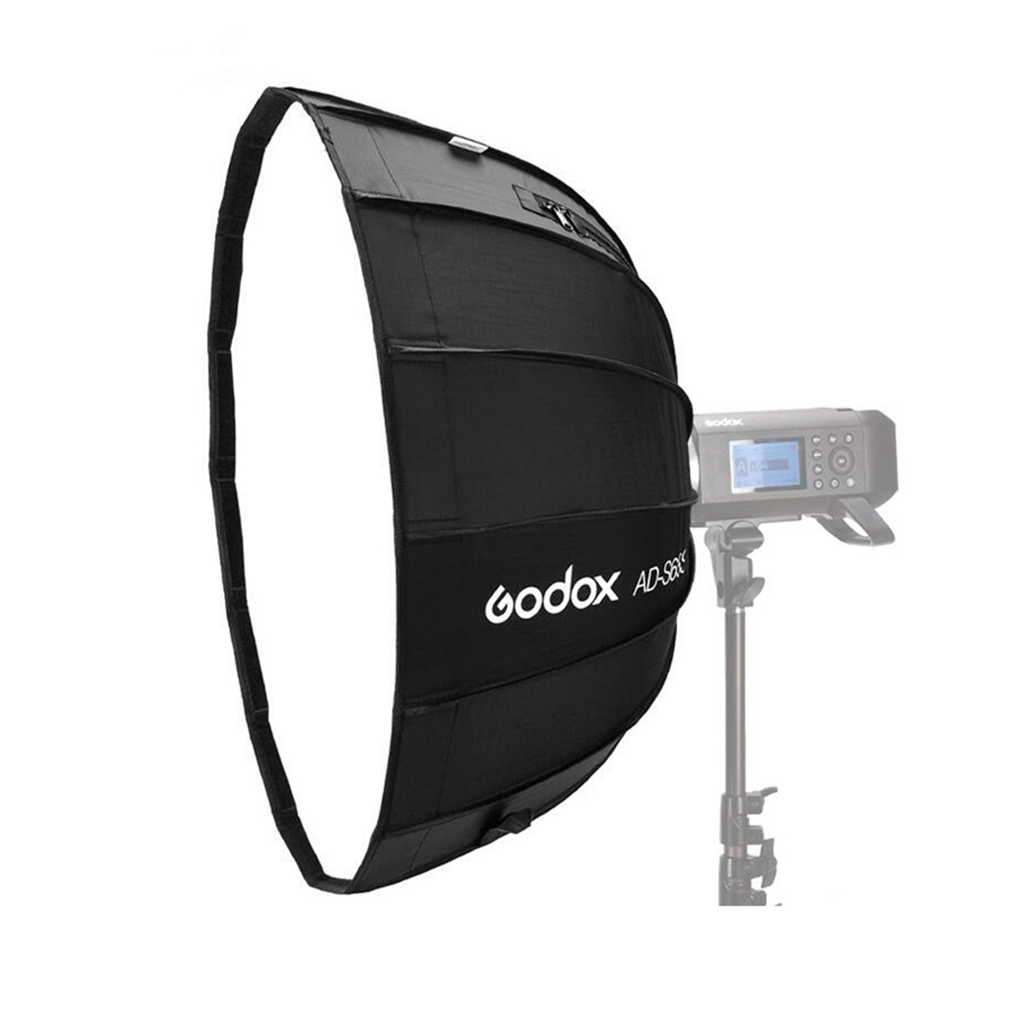 SOFTBOX PARABÓLICO GODOX AD-S65S MONTURA GODOX ARMADO RAPIDO - 1
