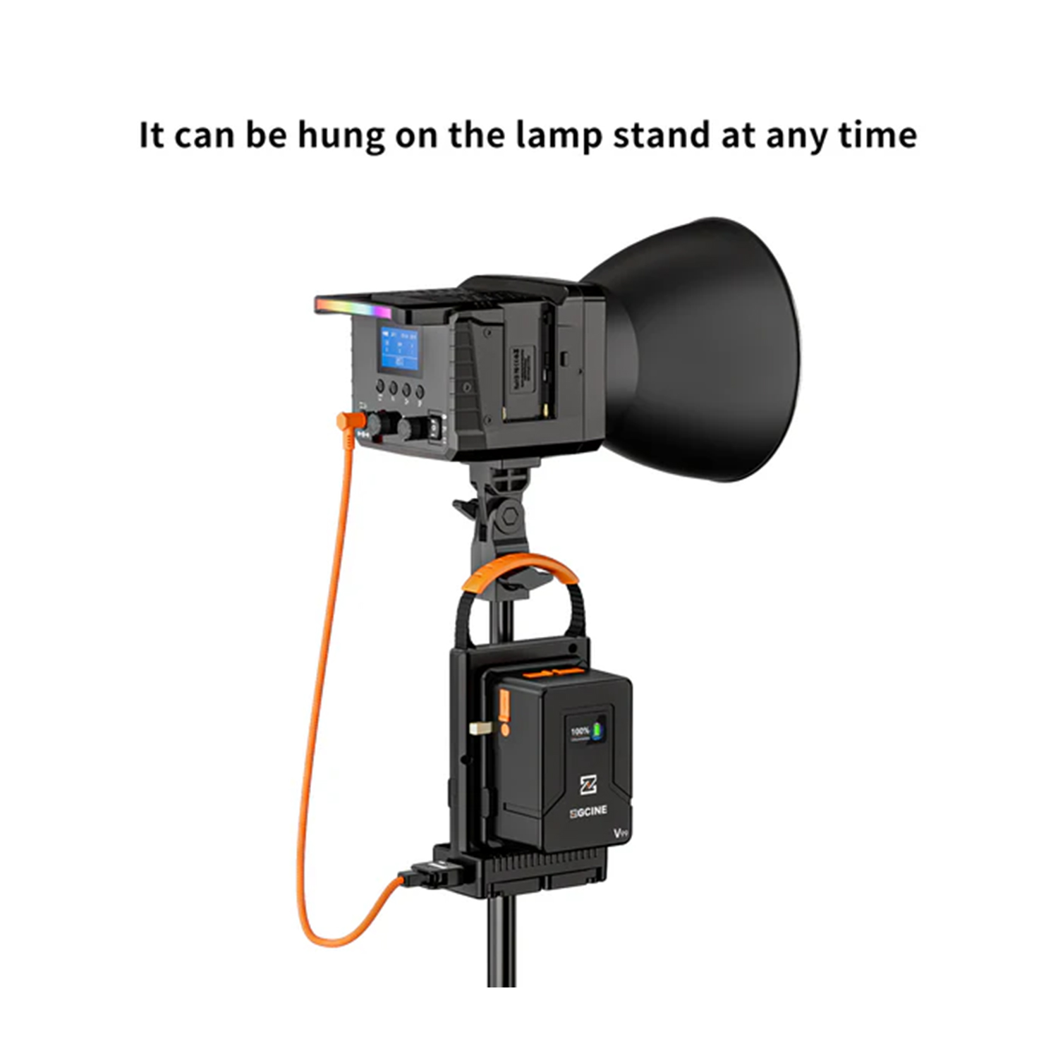 CARGADOR DUAL PARA BATERÍAS V-MOUNT ZGCINE VM-C2 - 3