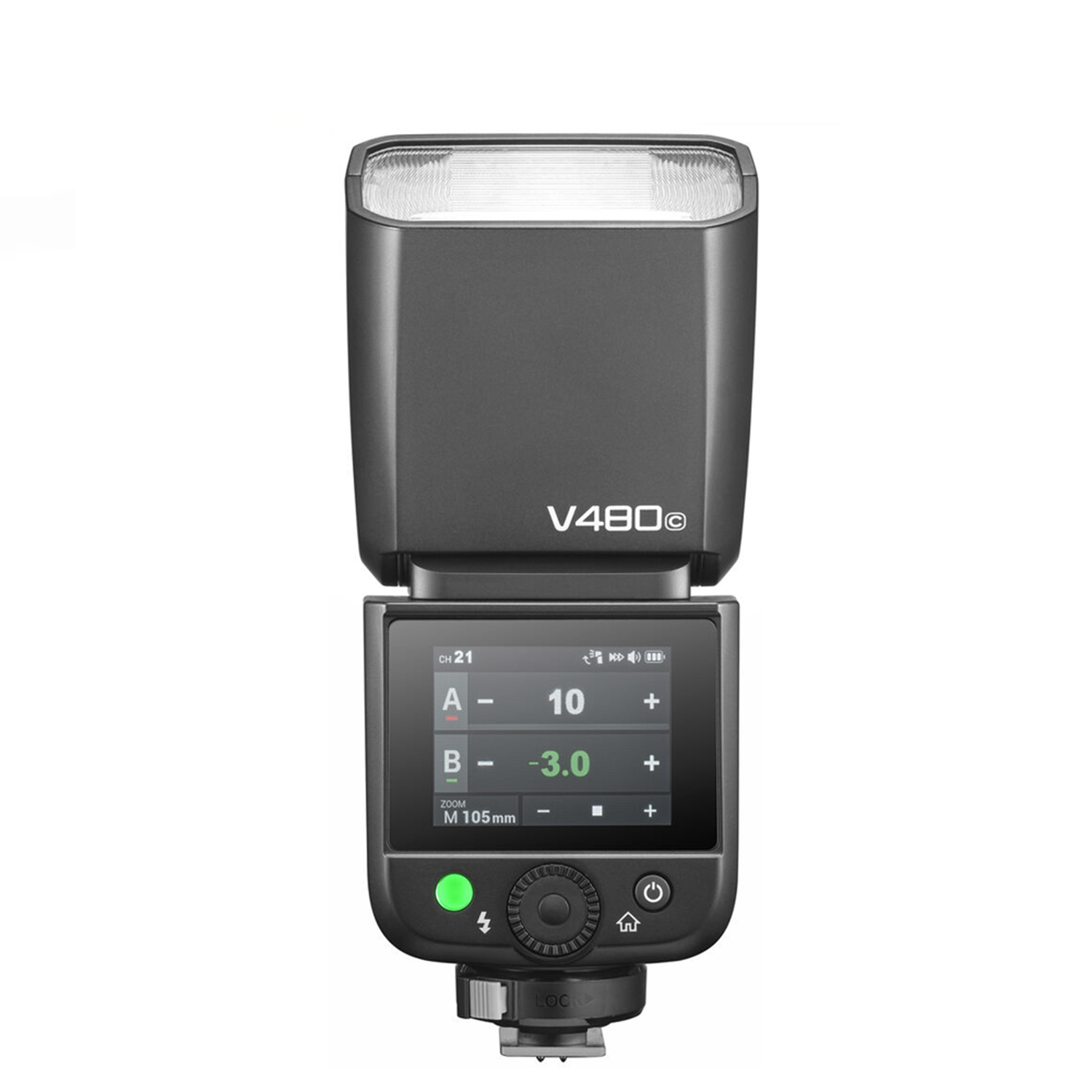 FLASH PROFESIONAL PORTÁTIL GODOX V480 TTL PARA CANON - 3