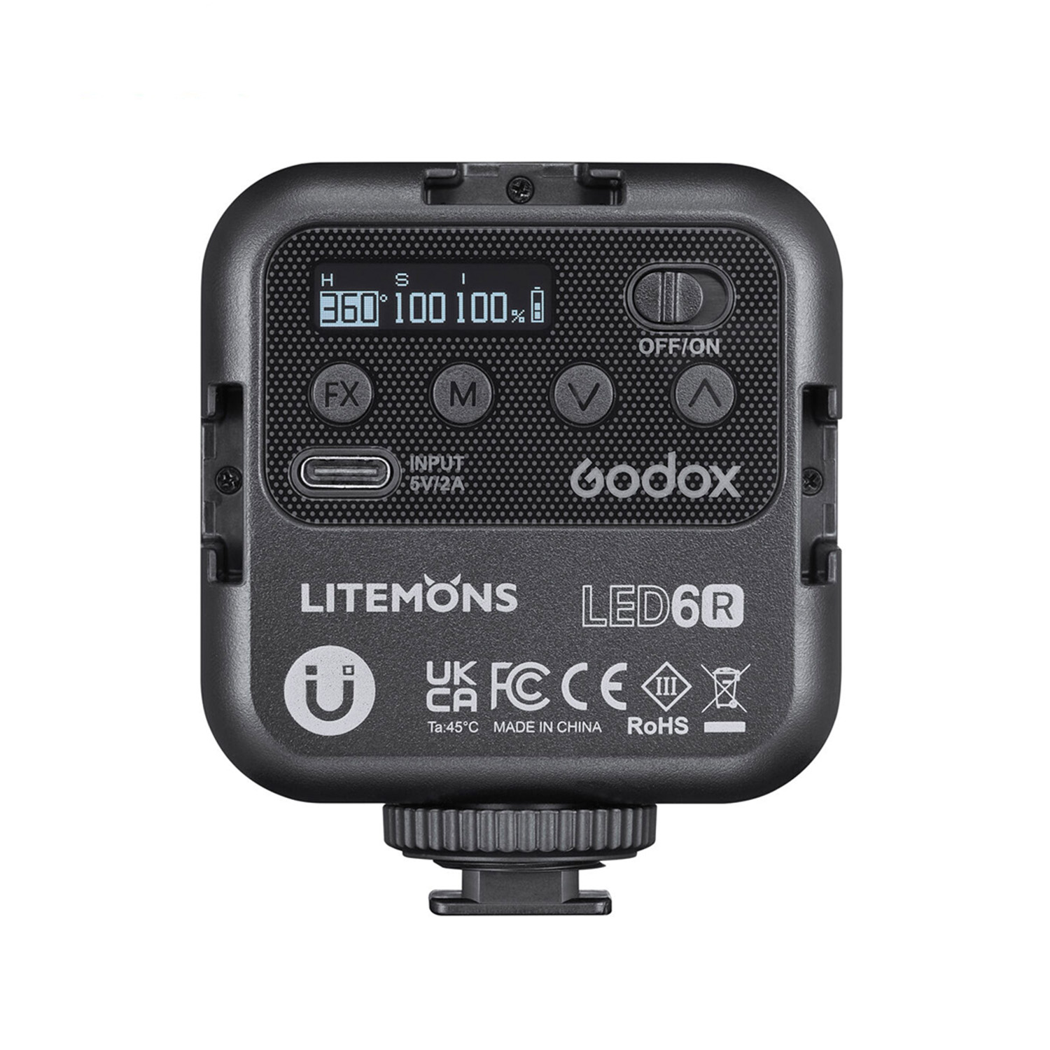 LUZ LED GODOX LED6R LITEMONS RGB - 2