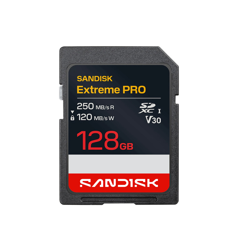 MEMORIA SANDISK EXTREME PRO SDXC 128GB 250MBS UHS-I V30 - 1