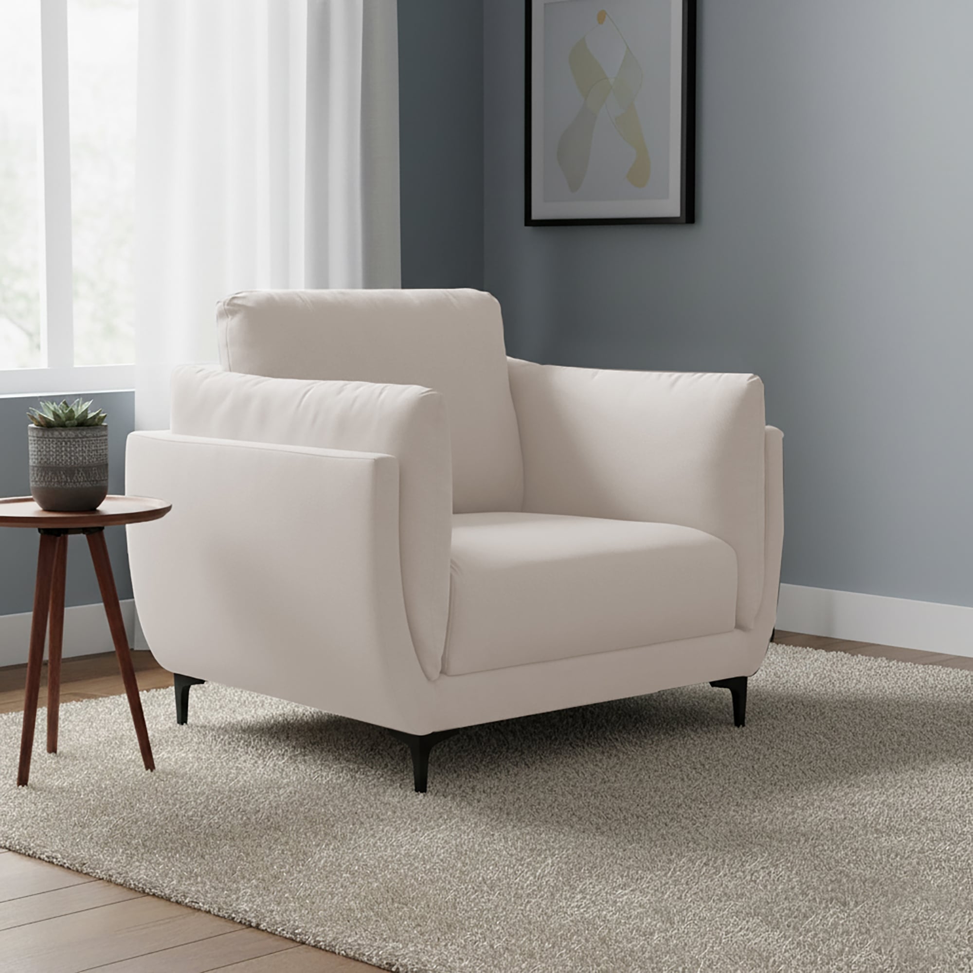 SILLON CASABELLA MAELIS 1 CUERPO BEIGE - 1