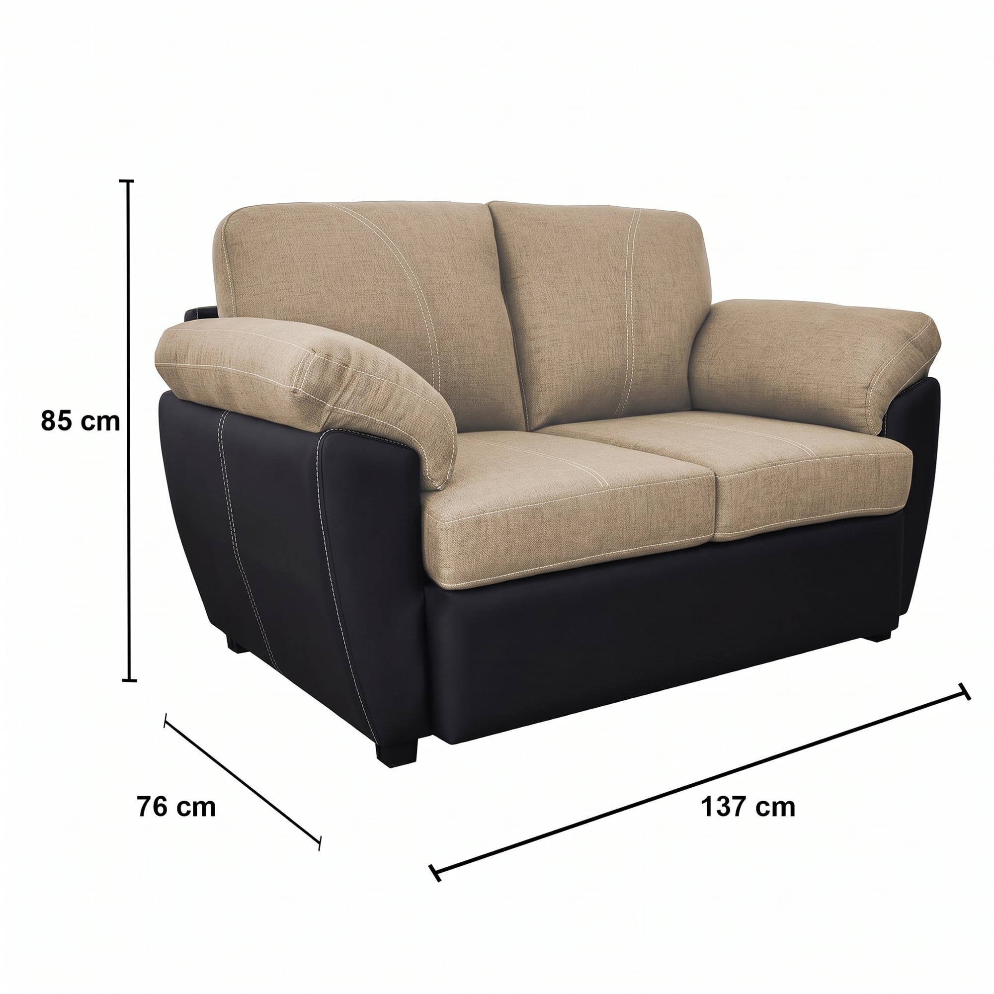 JUEGO DE SALA CASABELLA SAN MARINO 32 BEIGE - 4