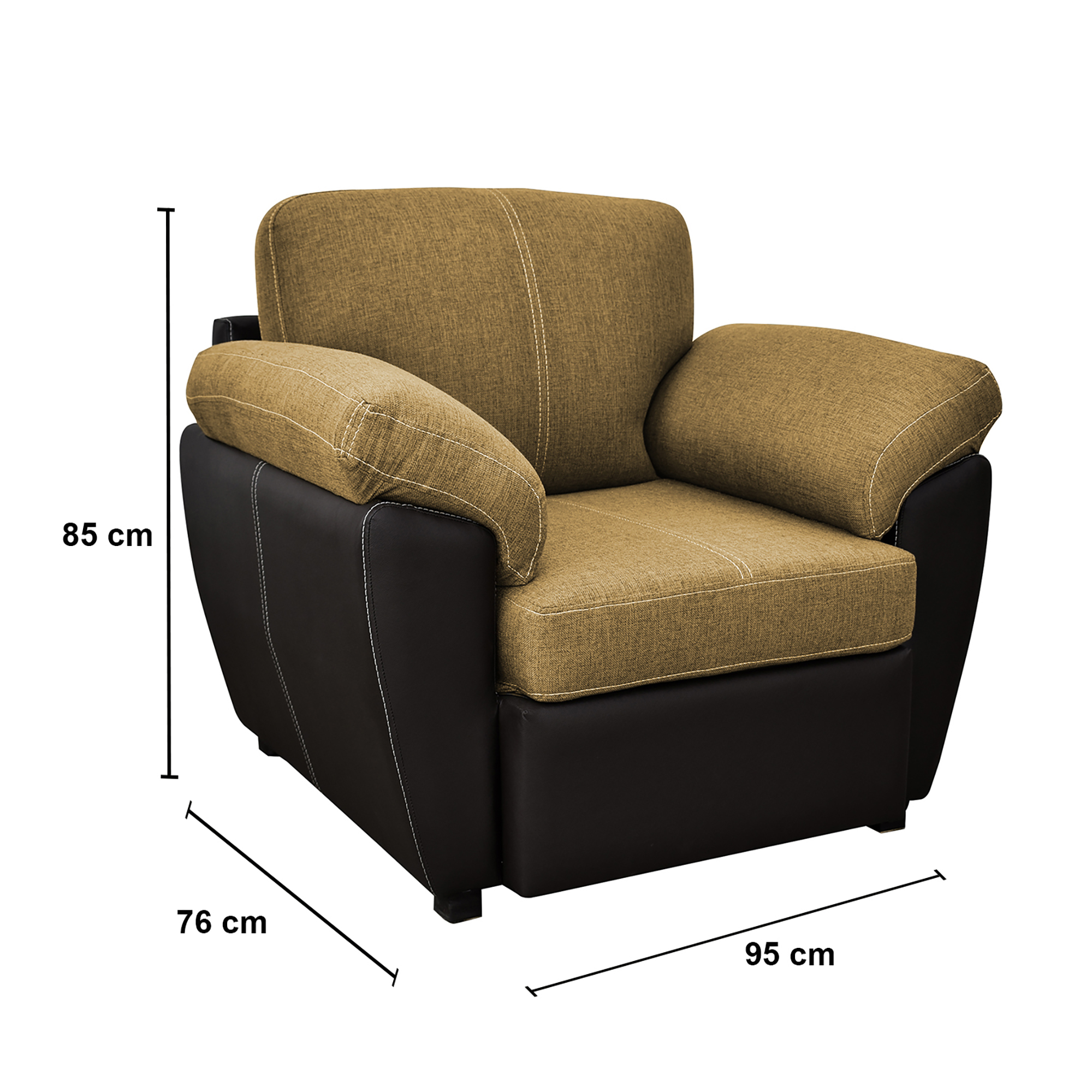 JUEGO DE SALA CASABELLA SAN MARINO 321 BEIGE - 4