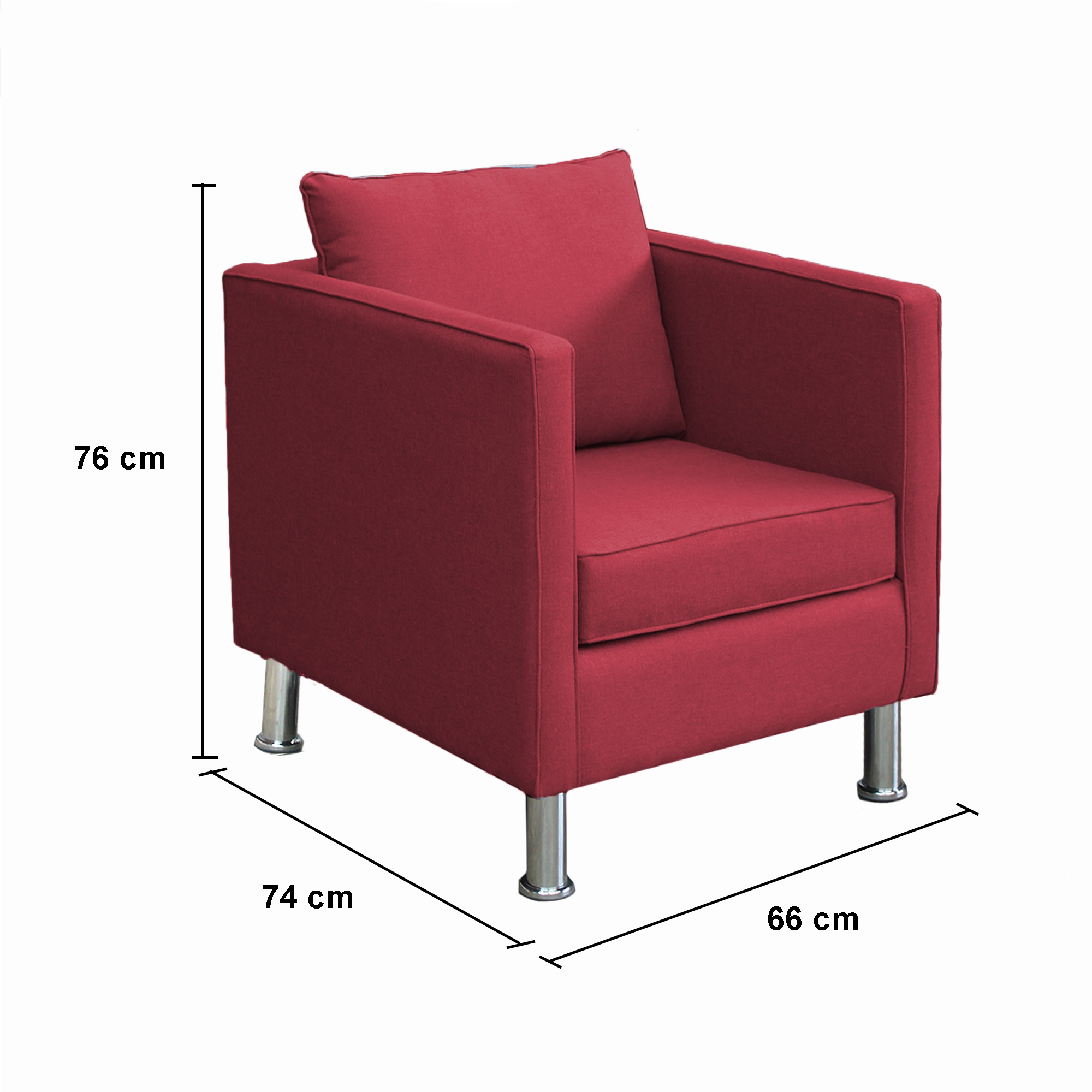 SILLON CASABELLA MARCUS 1 CUERPO - 2