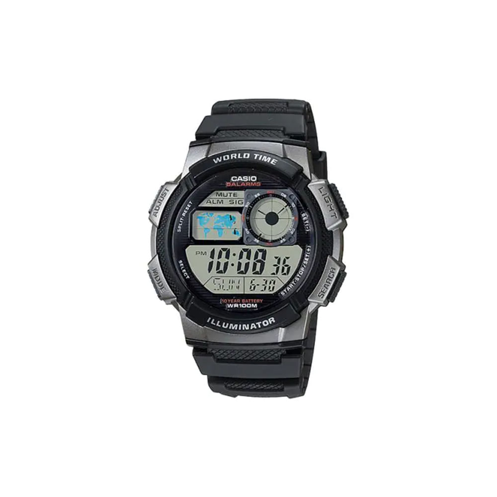 RELOJ CASIO HOMBRE DIGITAL AE-1000W-1BV - 1