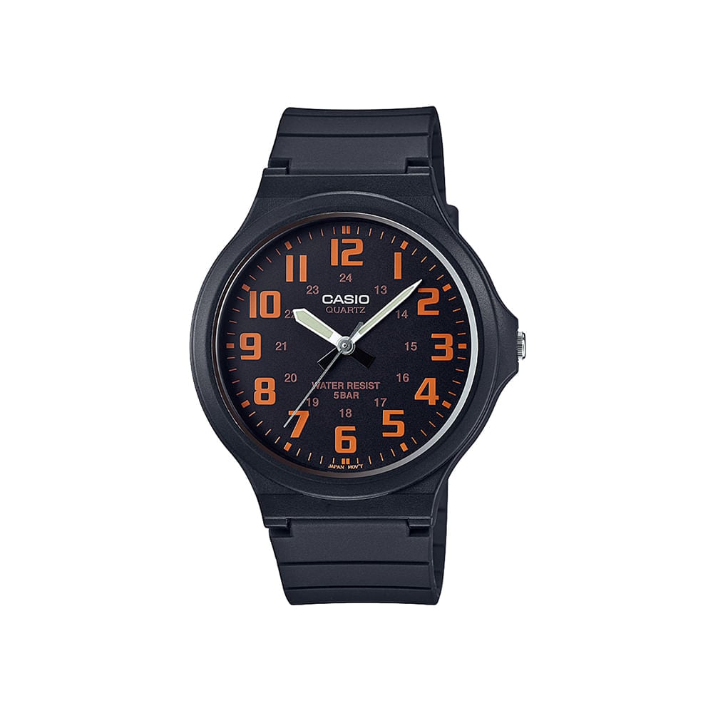 RELOJ CASIO HOMBRE ANÁLOGO MW-240-4BV - 1