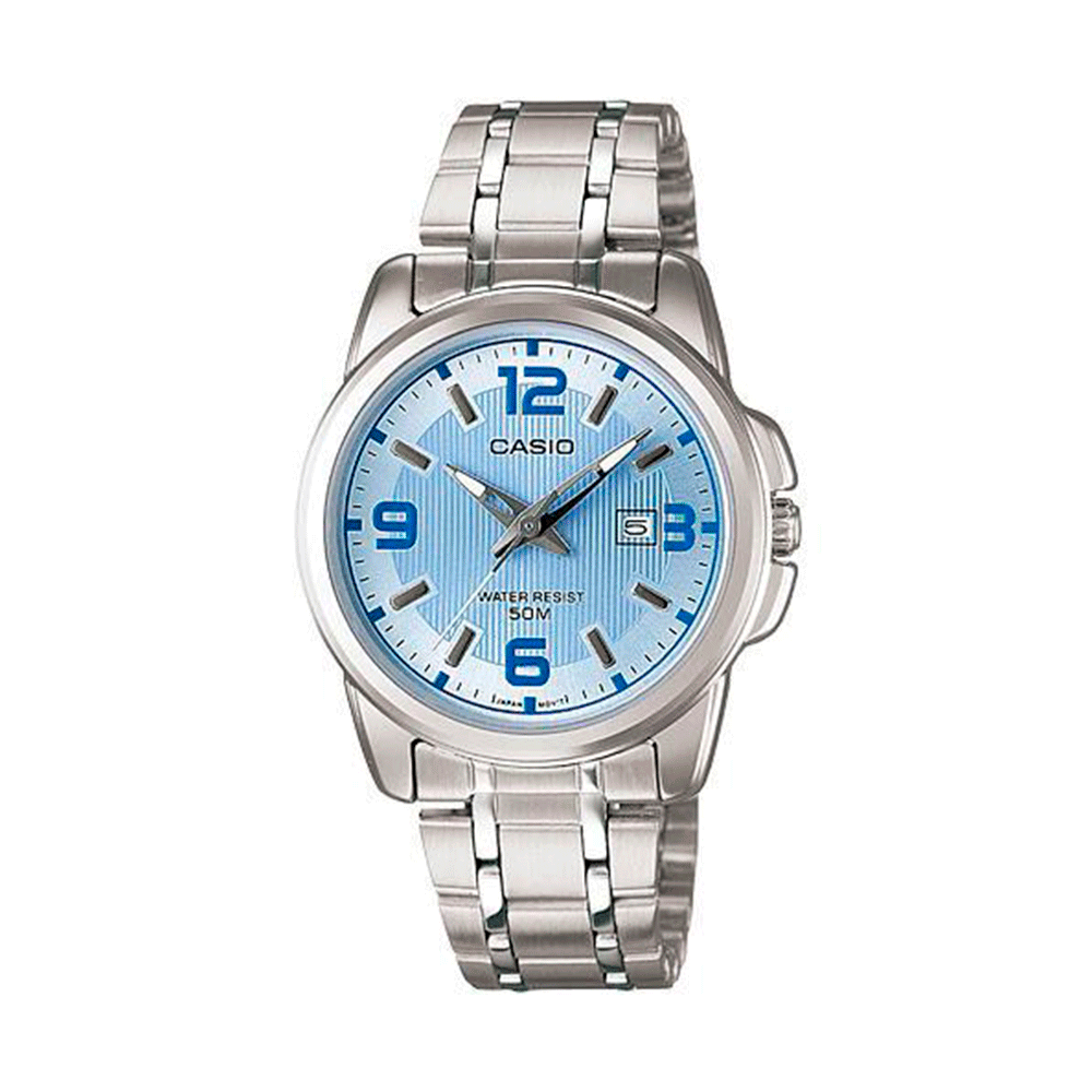 RELOJ CASIO MUJER ANÁLOGO LTP-1314D-2AV - 1
