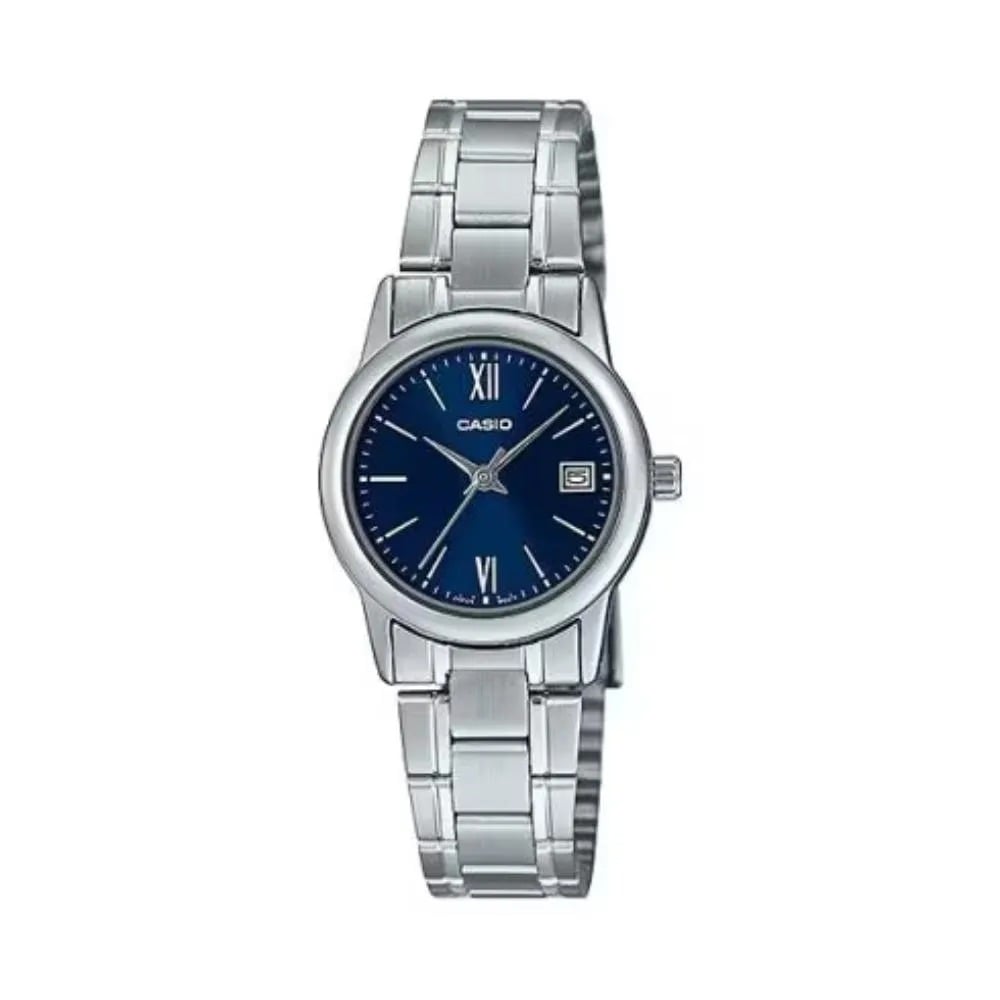 RELOJ CASIO MUJER ANÁLOGO LTP-V002D-2B3 - 1