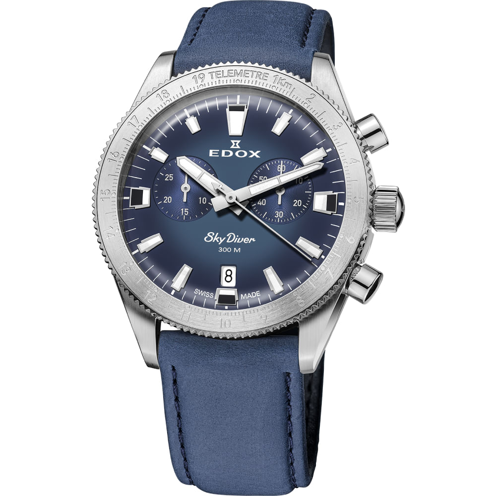 RELOJ EDOX HOMBRE ANÁLOGO 10116 3 BUIDN - 2