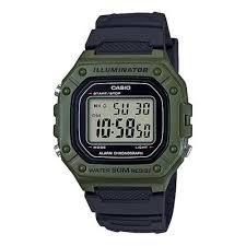 RELOJ CASIO PARA HOMBRE W-218H-3A - 1