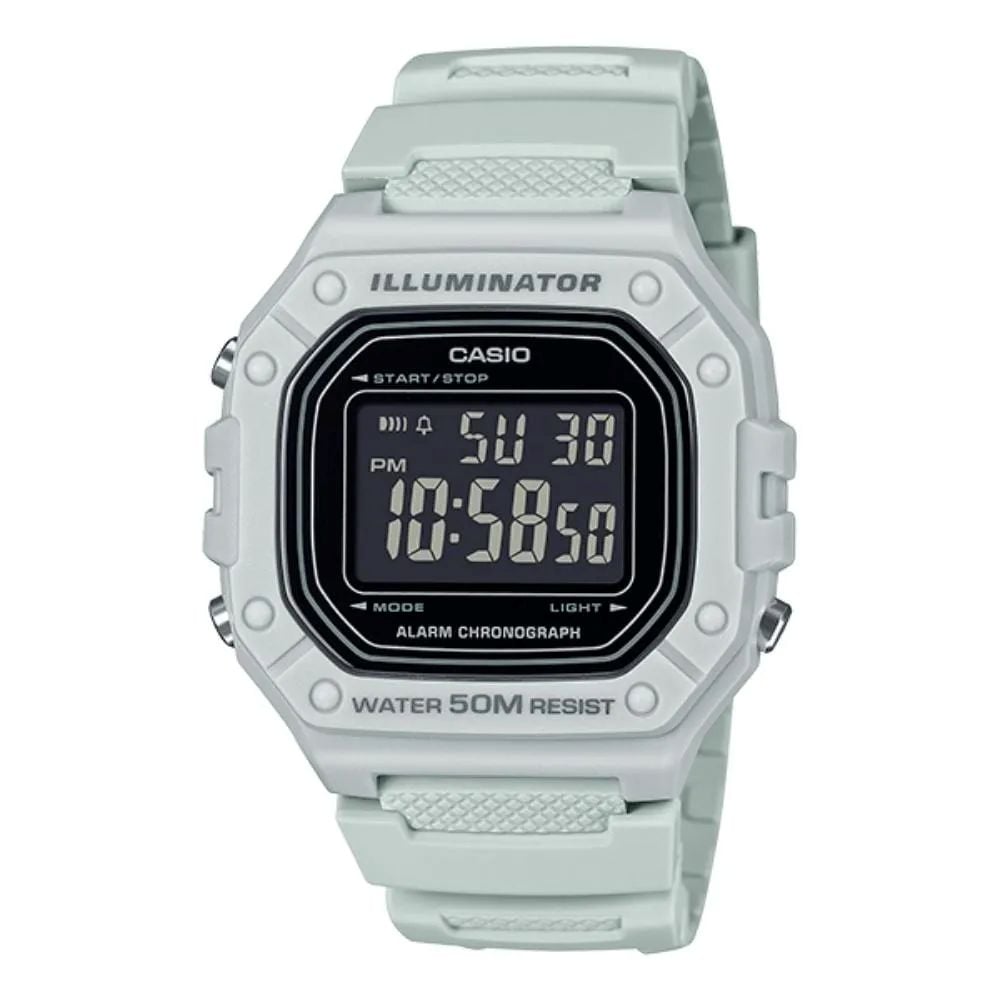 RELOJ CASIO UNISEX W-218H-8B - 1