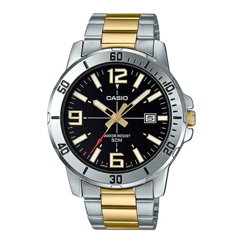 RELOJ CASIO PARA HOMBRE MTP-VD01SG-1B - 1