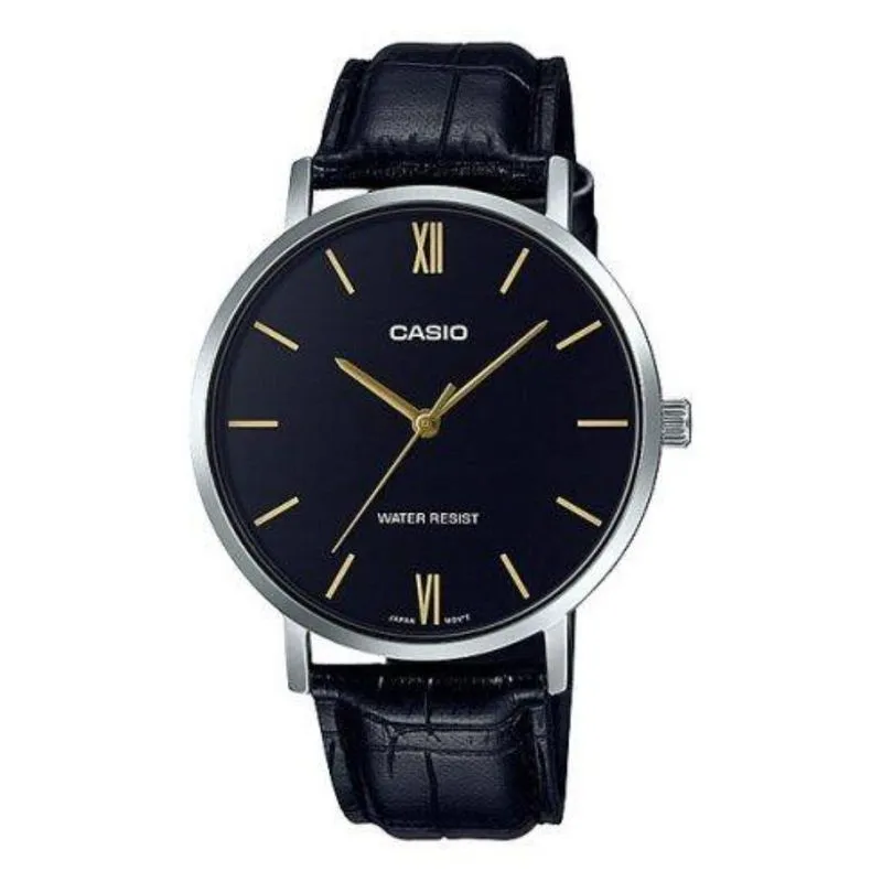 RELOJ CASIO PARA HOMBRE MTP-VT01L-1B - 1