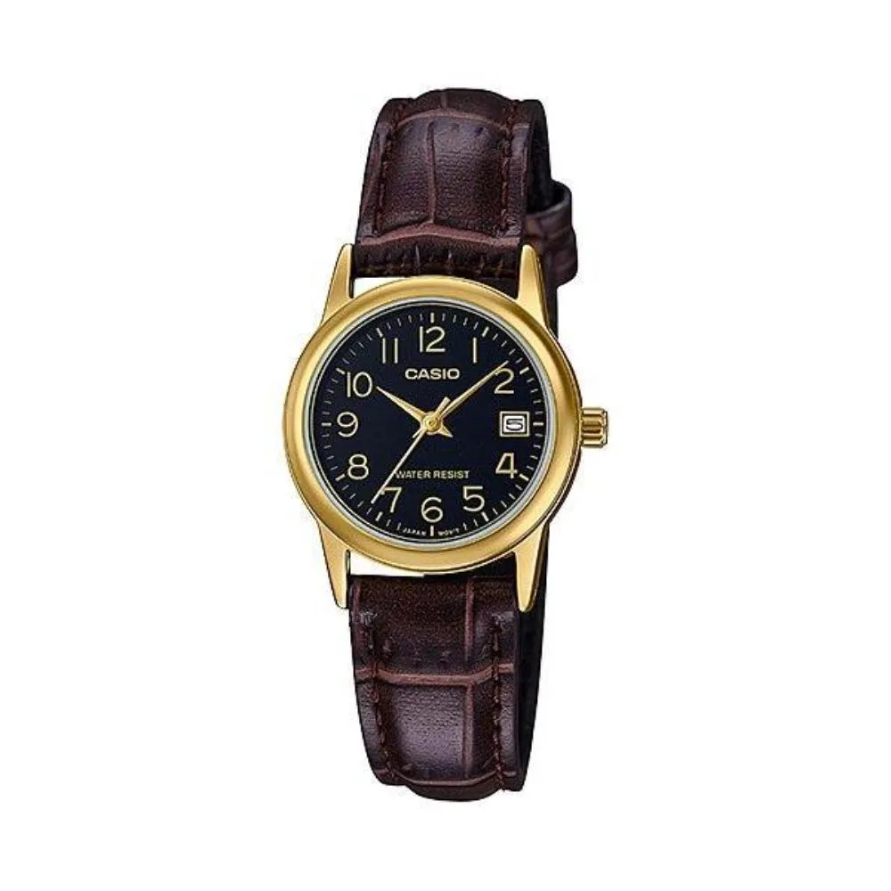 RELOJ CASIO PARA MUJER LTP-V002GL-1B - 1
