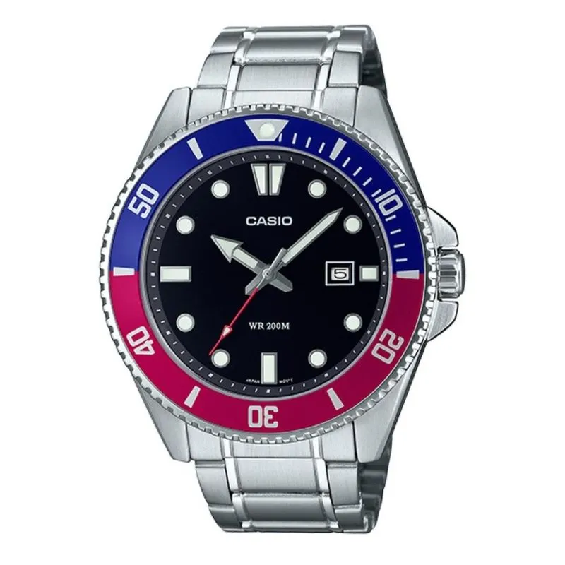 RELOJ CASIO PARA HOMBRE MDV-107D-1A3 - 1