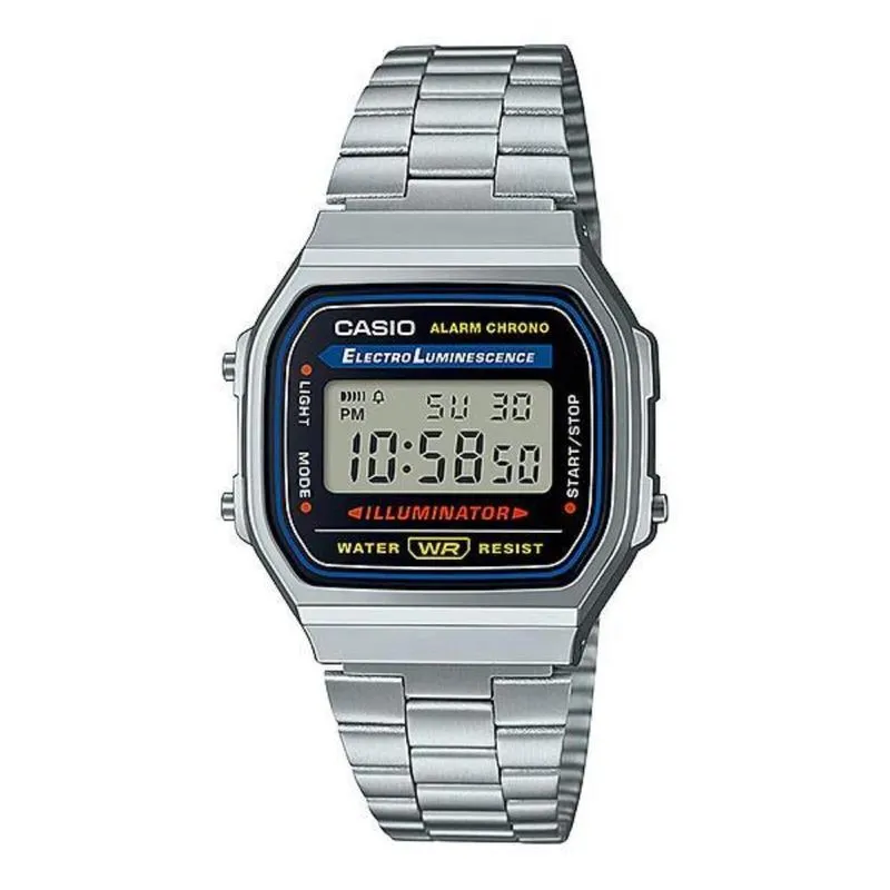 RELOJ CASIO PARA HOMBRE A168WA-1W - 1