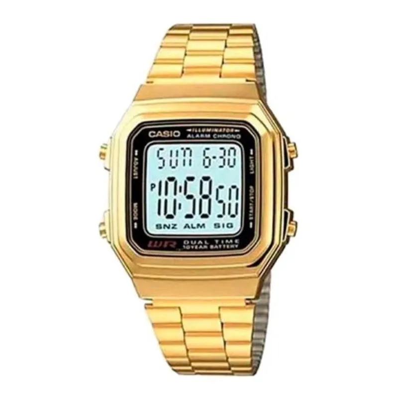 RELOJ CASIO PARA HOMBRE A178WGA-1A - 1