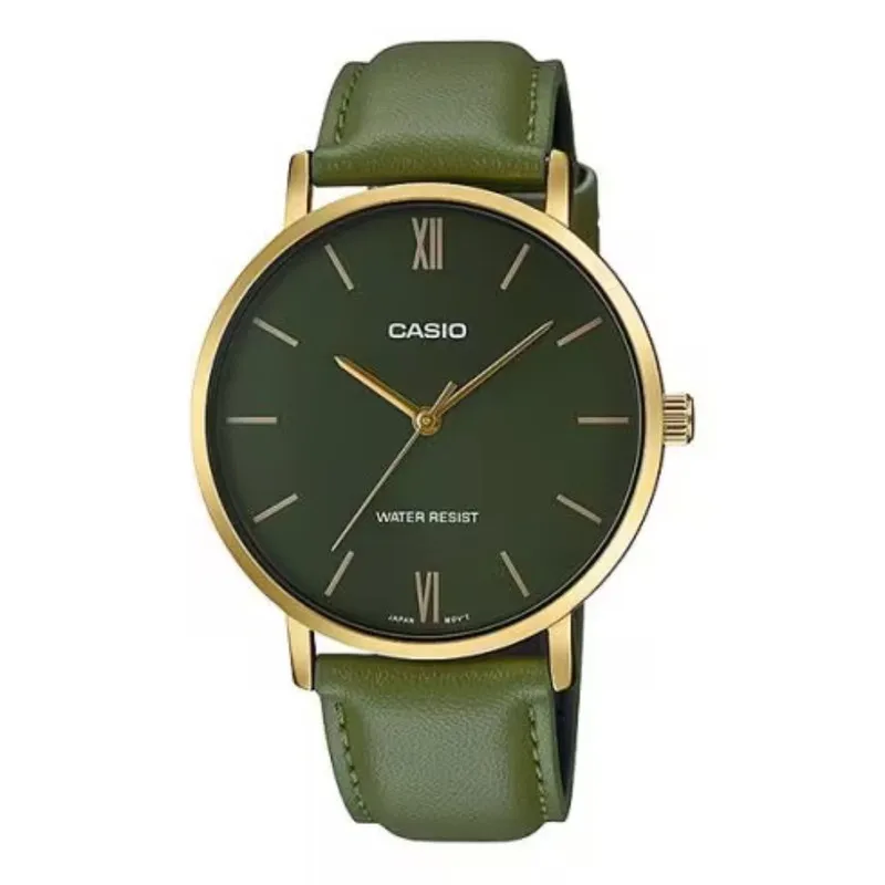 RELOJ CASIO PARA HOMBRE MTP-VT01GL-3B - 1