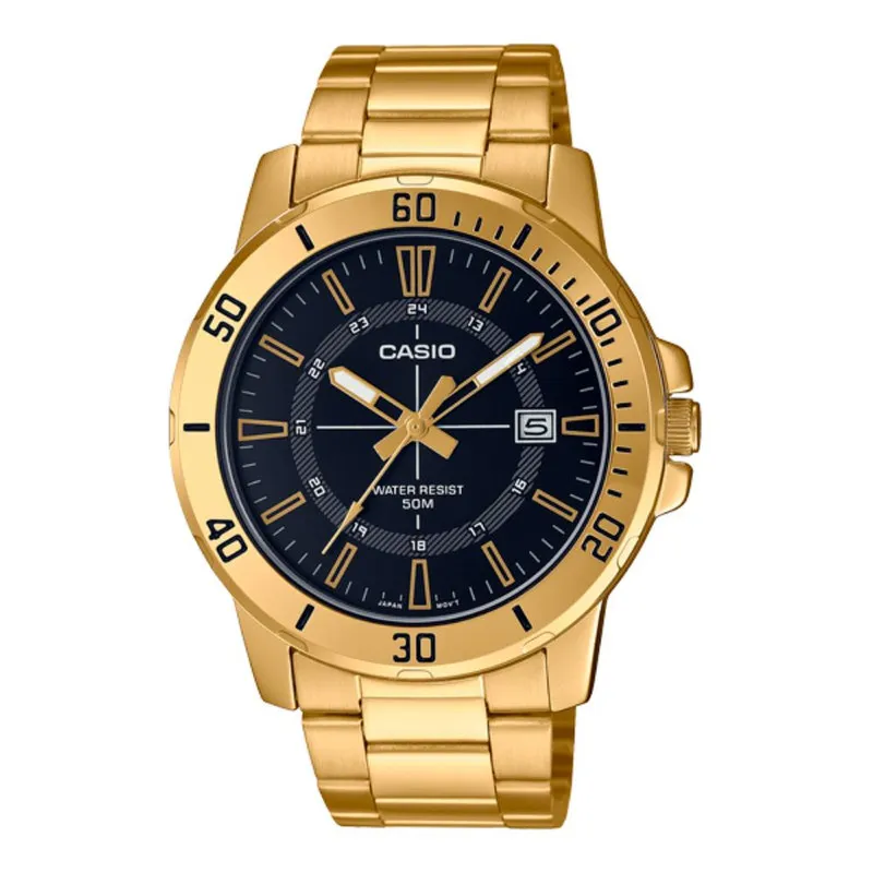 RELOJ CASIO PARA HOMBRE MTP-VD01G-1C - 1