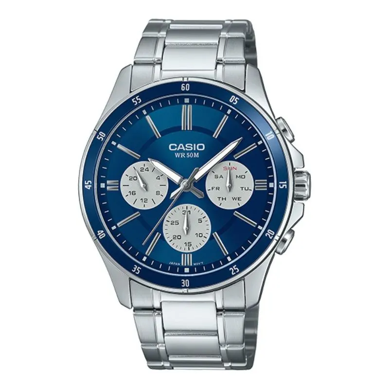 RELOJ CASIO PARA HOMBRE MTP-1374D-2A3 - 1