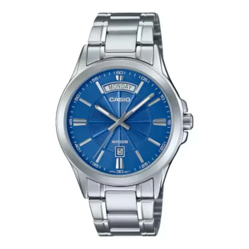 RELOJ CASIO PARA HOMBRE MTP-1381D-2A - 1