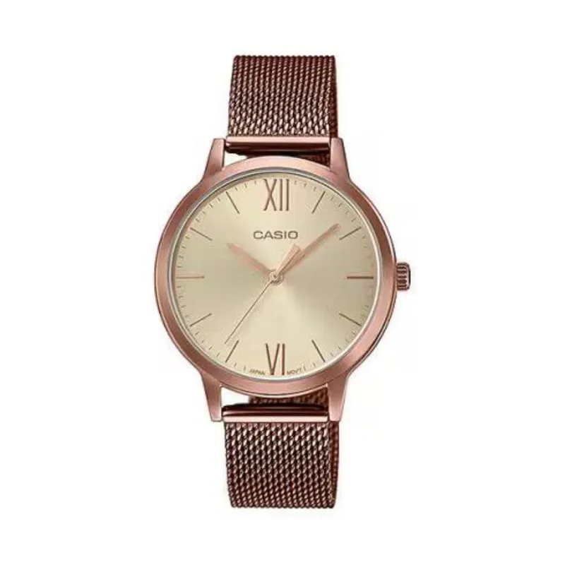 RELOJ CASIO PARA MUJER LTP-E157MR-9A - 1
