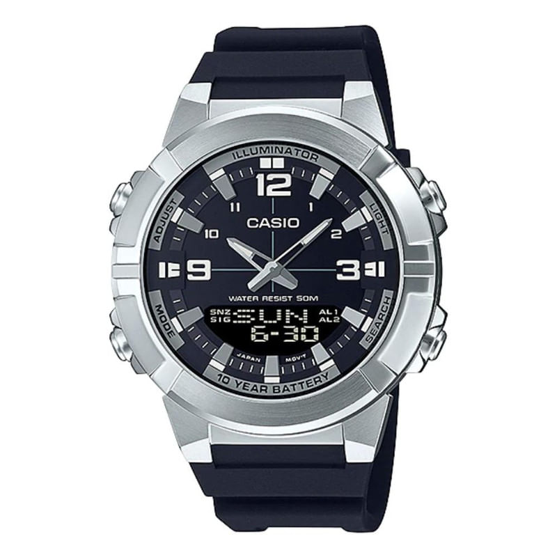 RELOJ CASIO PARA HOMBRE AMW-870-1A - 1