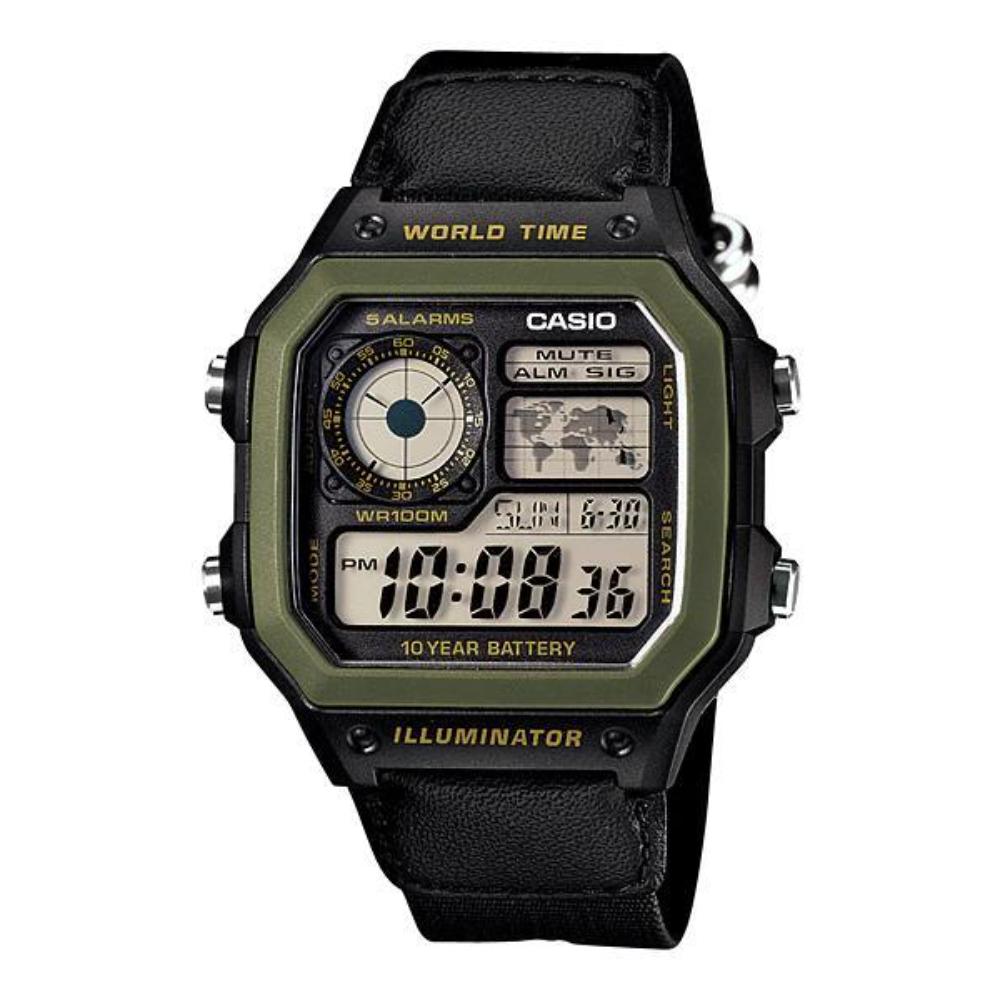 RELOJ CASIO PARA HOMBRE AE-1200WHB-1B - 1