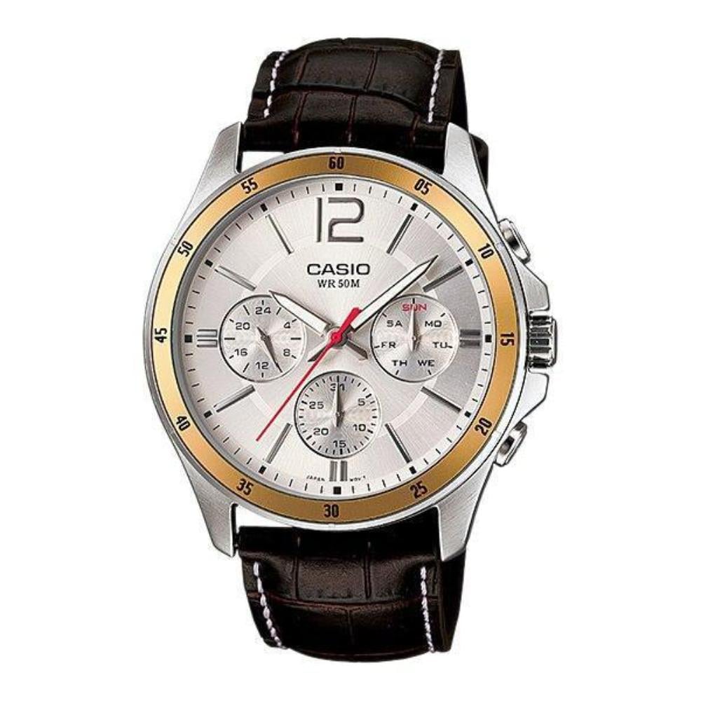 RELOJ CASIO PARA HOMBRE MTP-1374L-7A - 1