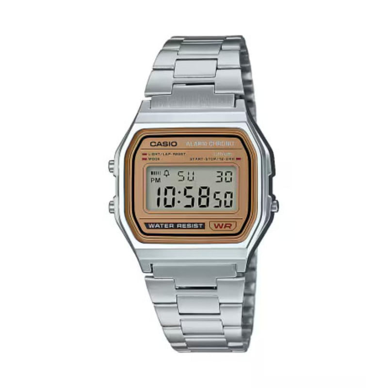 RELOJ CASIO UNISEX A158WEA-9DF - 1