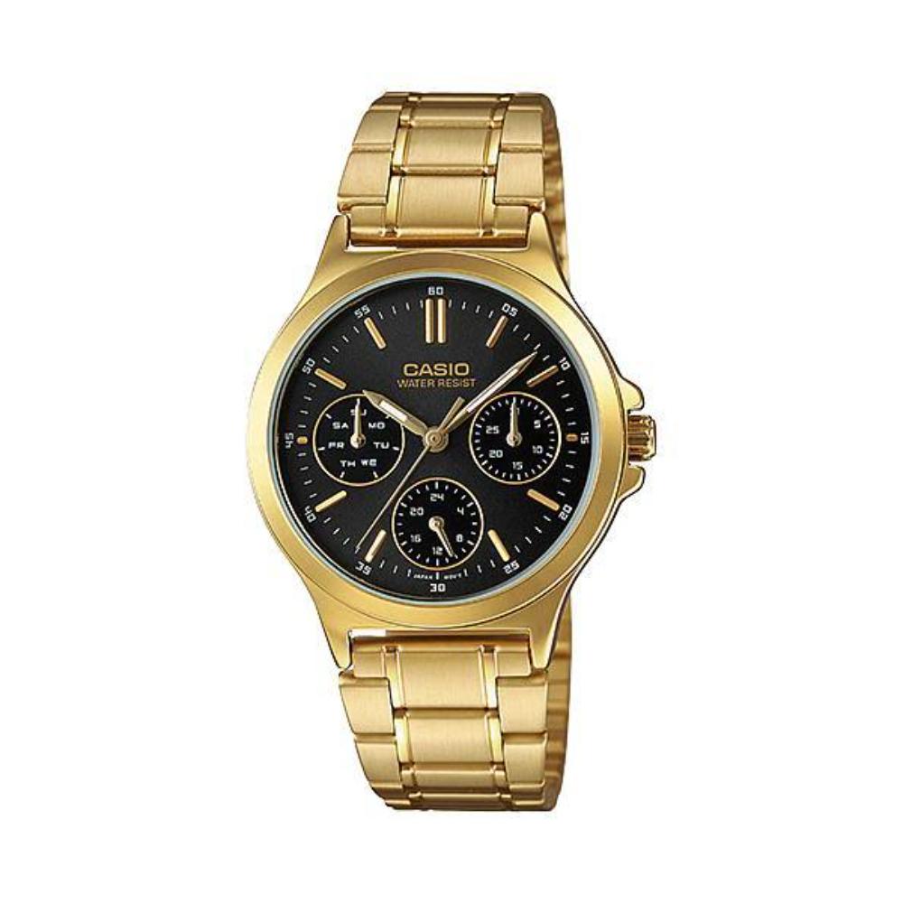 RELOJ CASIO PARA MUJER LTP-V300G-1A - 1