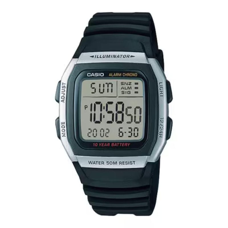 RELOJ CASIO UNISEX W-96H-1A - 1