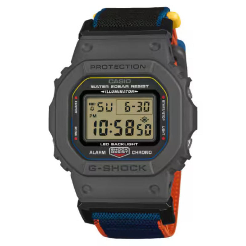 RELOJ G-SHOCK UNISEX DW-5600MNC-8A2DR - 1