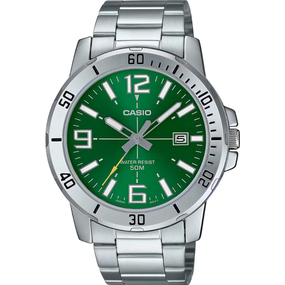 RELOJ CASIO PARA HOMBRE MTP-VD01D-3BV - 1