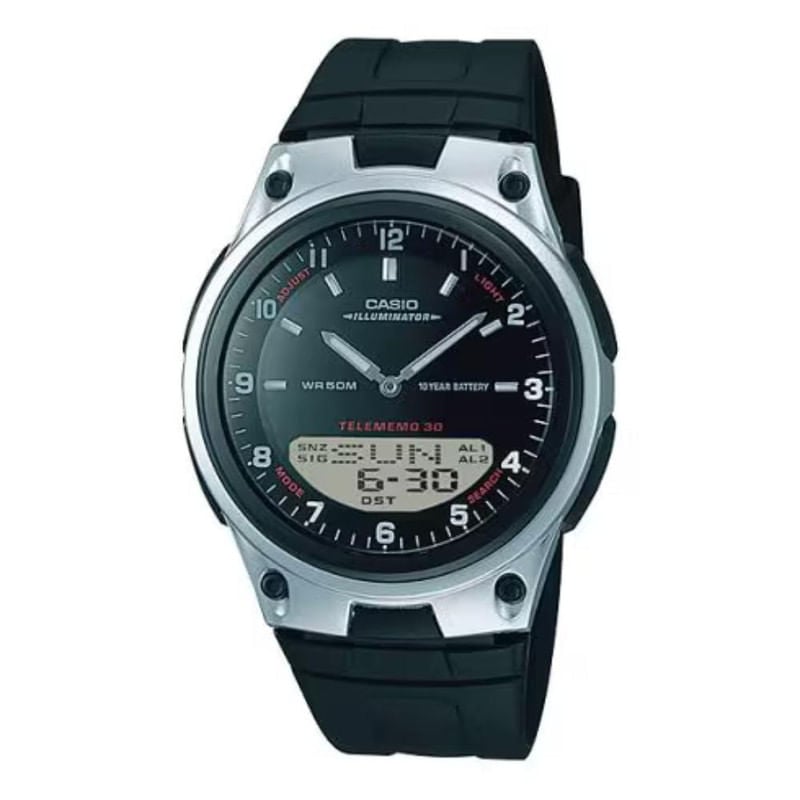 RELOJ CASIO UNISEX AW-80-1A - 1