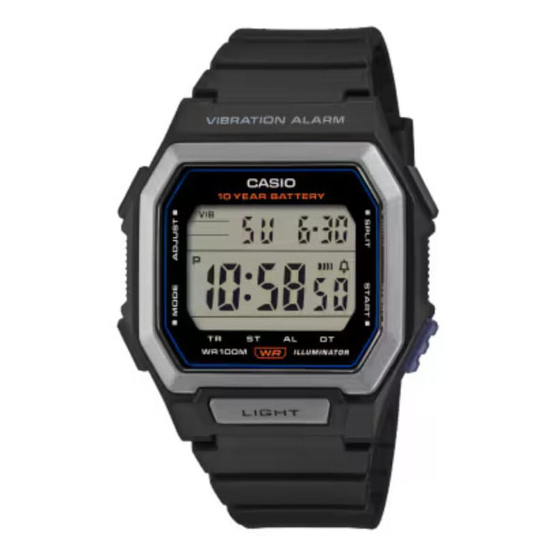 RELOJ CASIO PARA HOMBRE W-738H-1AVDF - 1
