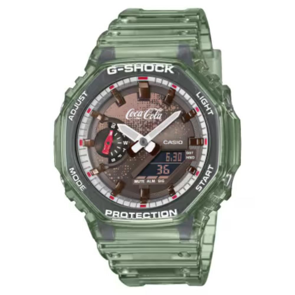 RELOJ G-SHOCK COCA COLA PARA HOMBRE GA-2100CC-3ADR - 1
