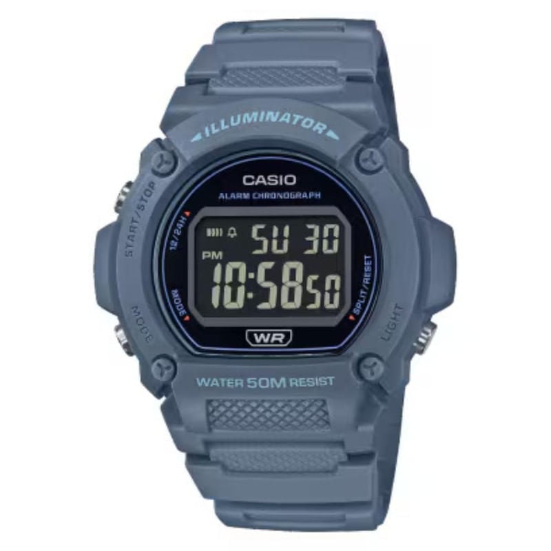 RELOJ CASIO PARA HOMBRE W-219HC-2B - 1