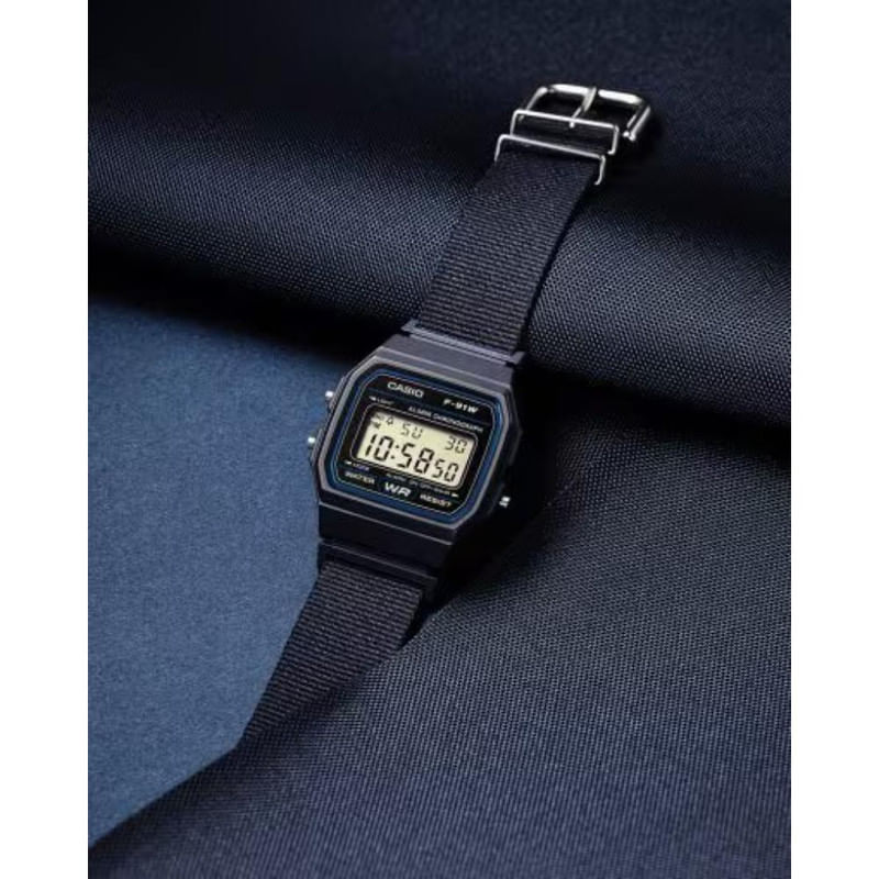 RELOJ CASIO PARA HOMBRE F-91WF-2ADF - 2