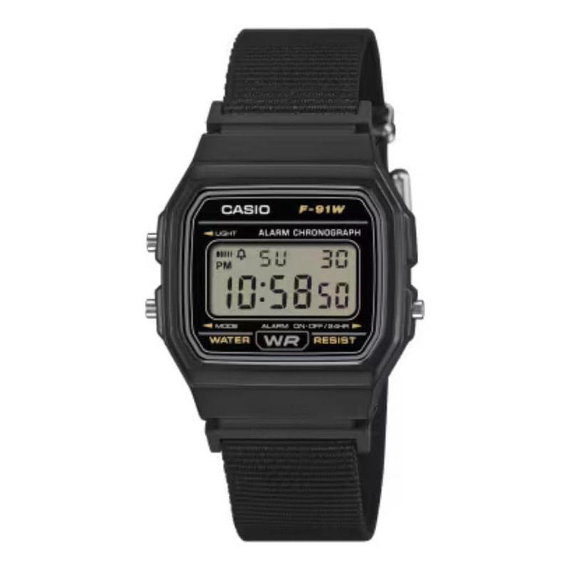 RELOJ CASIO PARA HOMBRE F-91WF-1ADF - 1