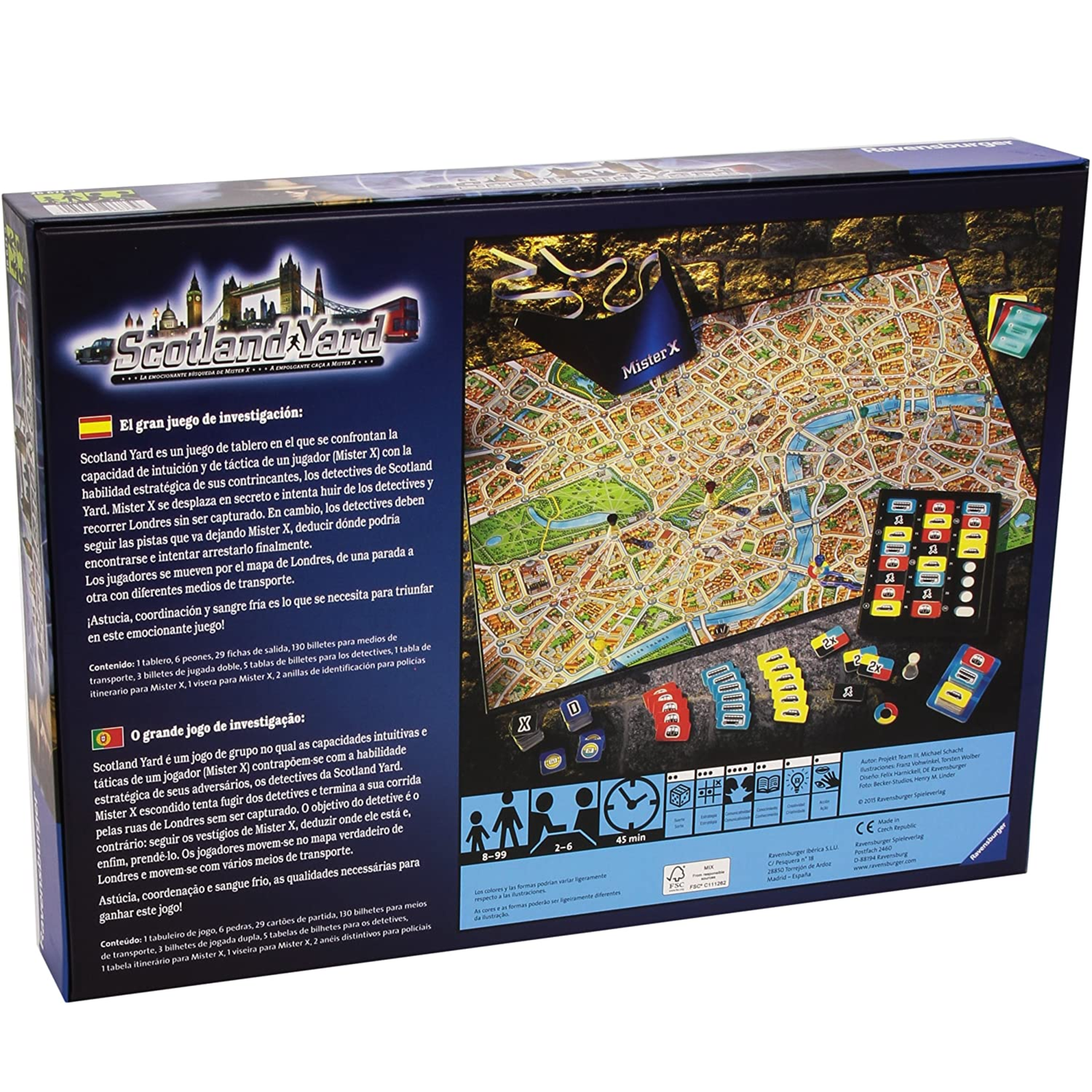 JUEGO SCOTLAND YARD - 3
