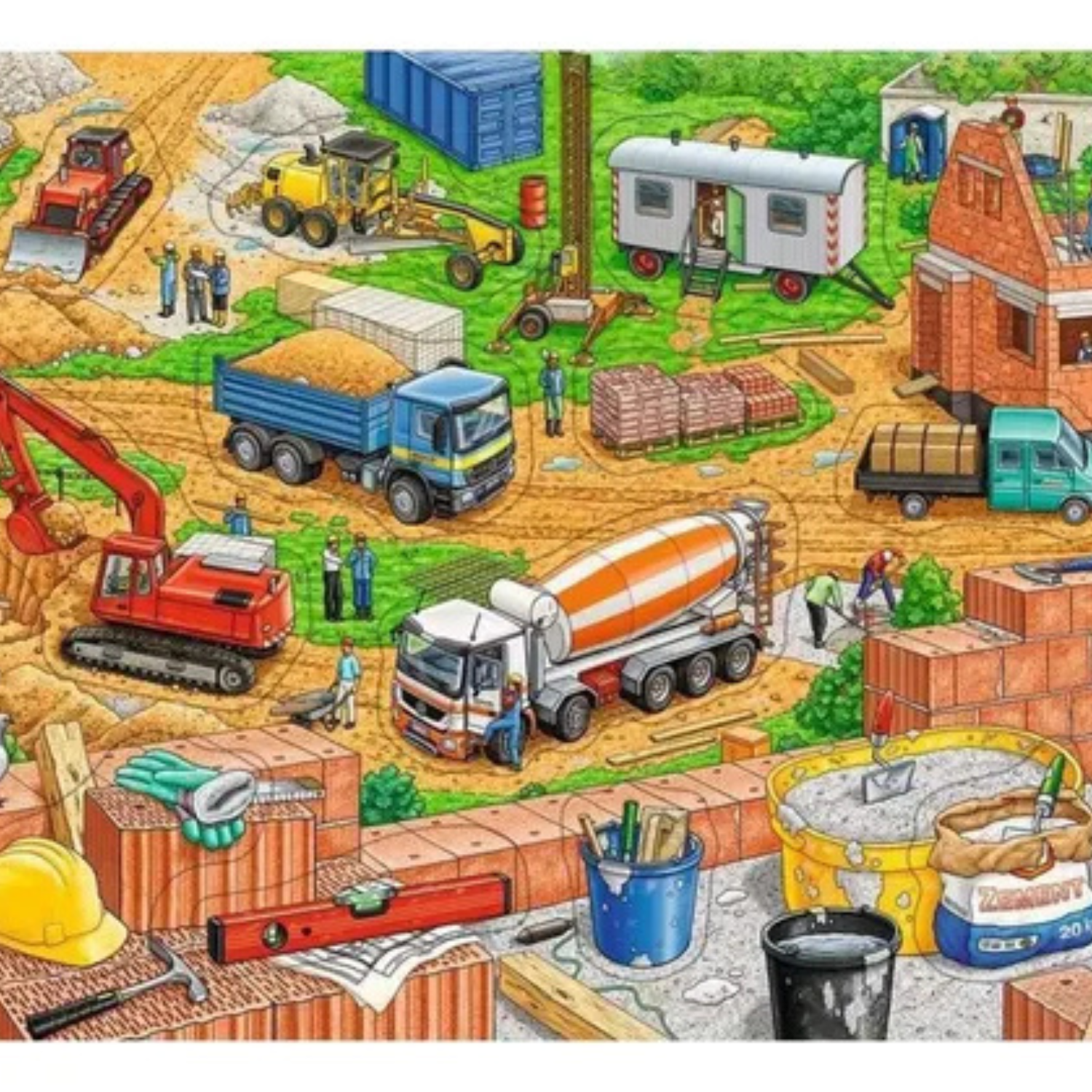 ROMPECABEZAS RAVENSBURGER 12 PZ CONSTRUCCIÓN - 2