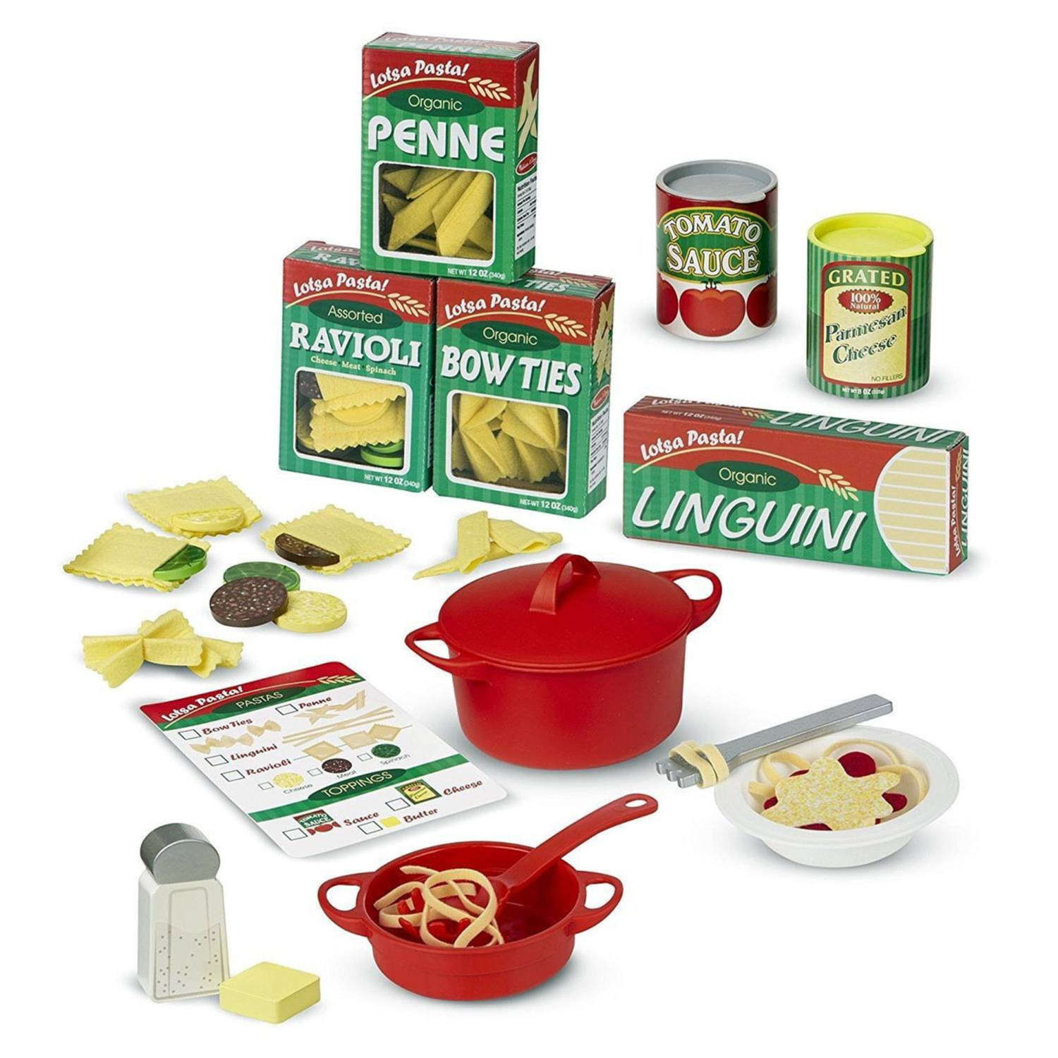 JUEGO MESA MELISSA & DOUG SET DE PASTAS - 1