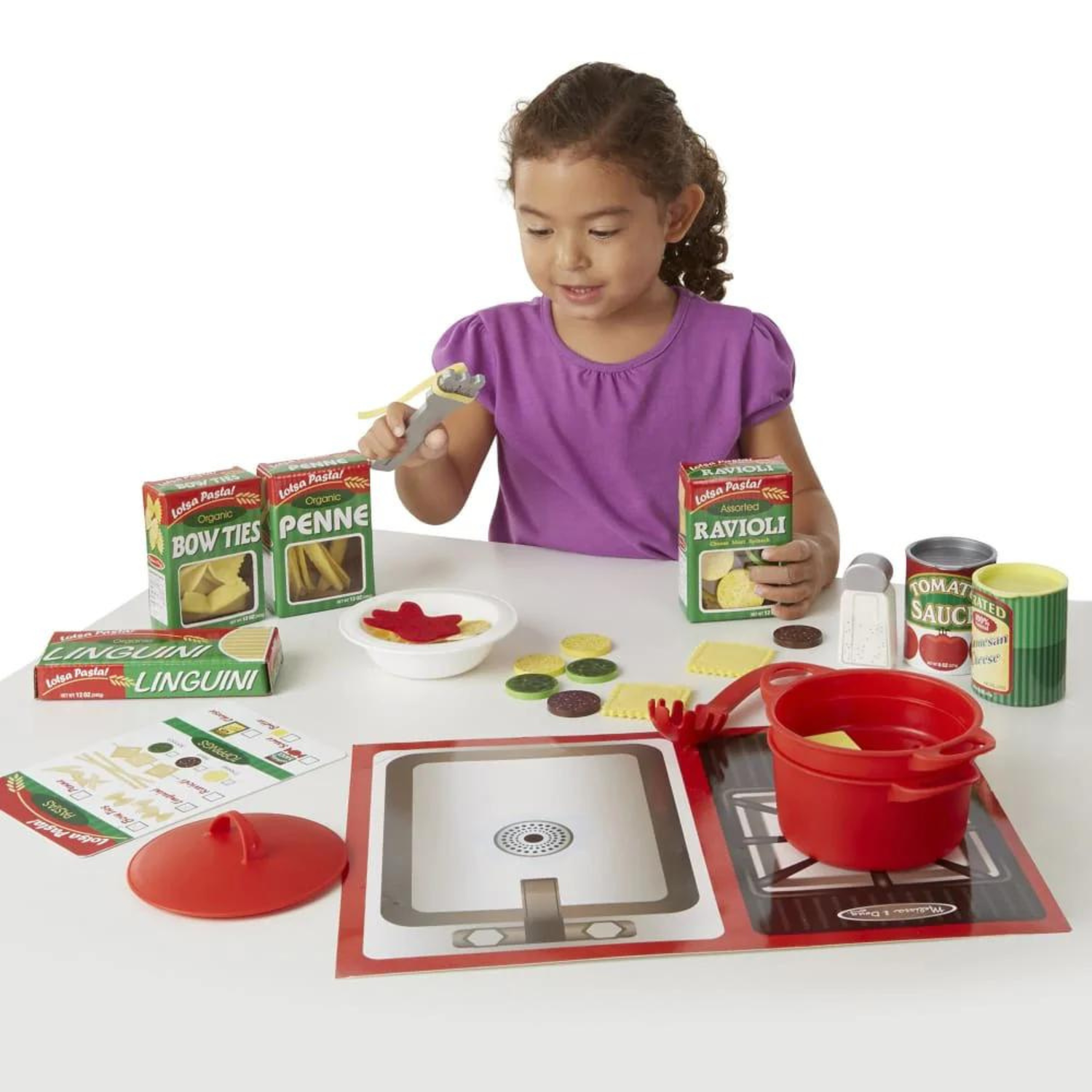 JUEGO MESA MELISSA & DOUG SET DE PASTAS - 2