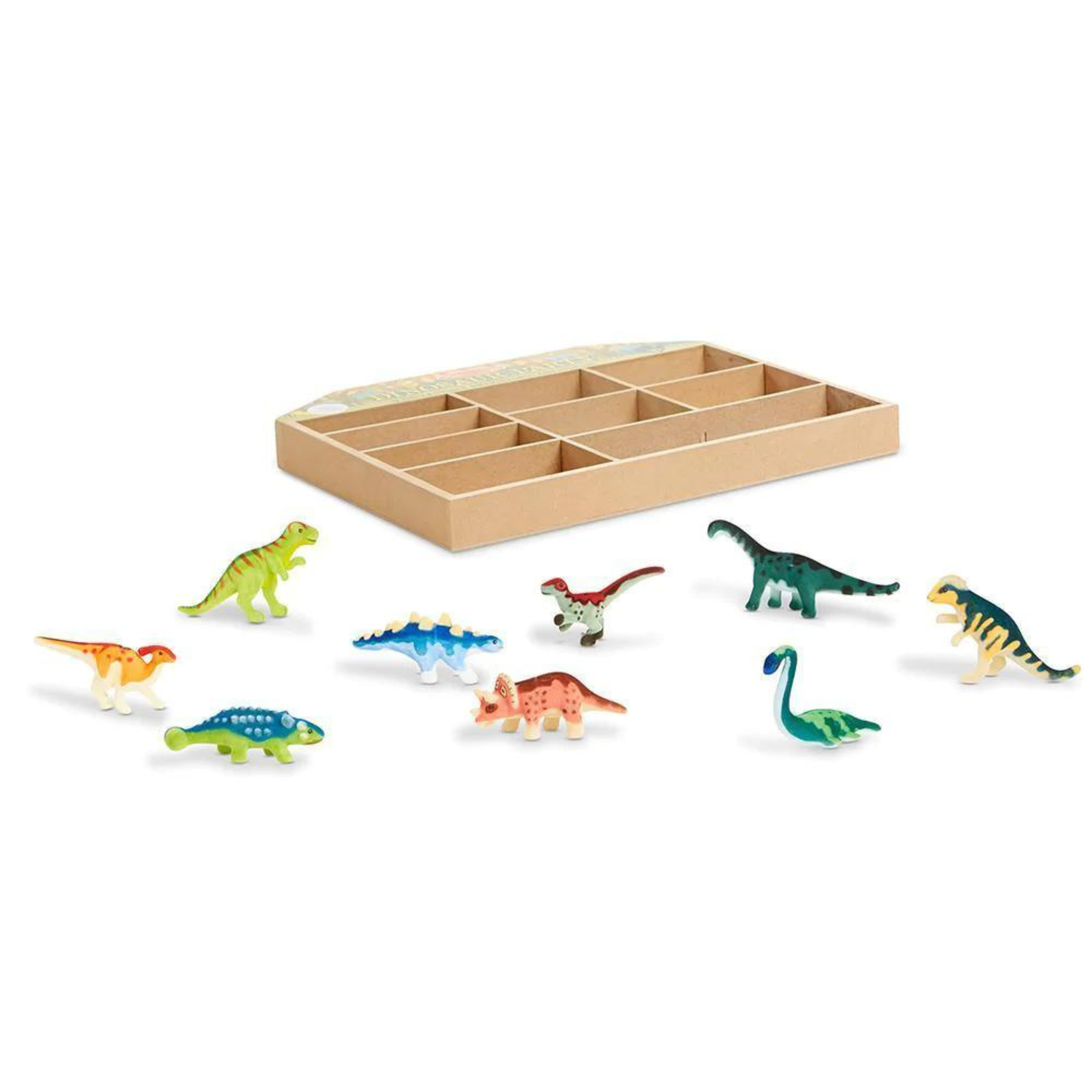 JUEGO MESA MELISSA & DOUG SET COLECCIÓN DINOSAURIOS - 1