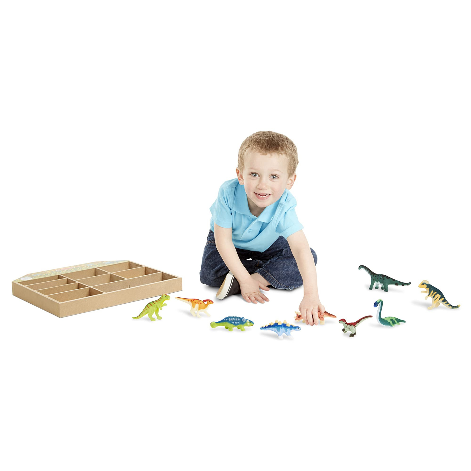 JUEGO MESA MELISSA & DOUG SET COLECCIÓN DINOSAURIOS - 2