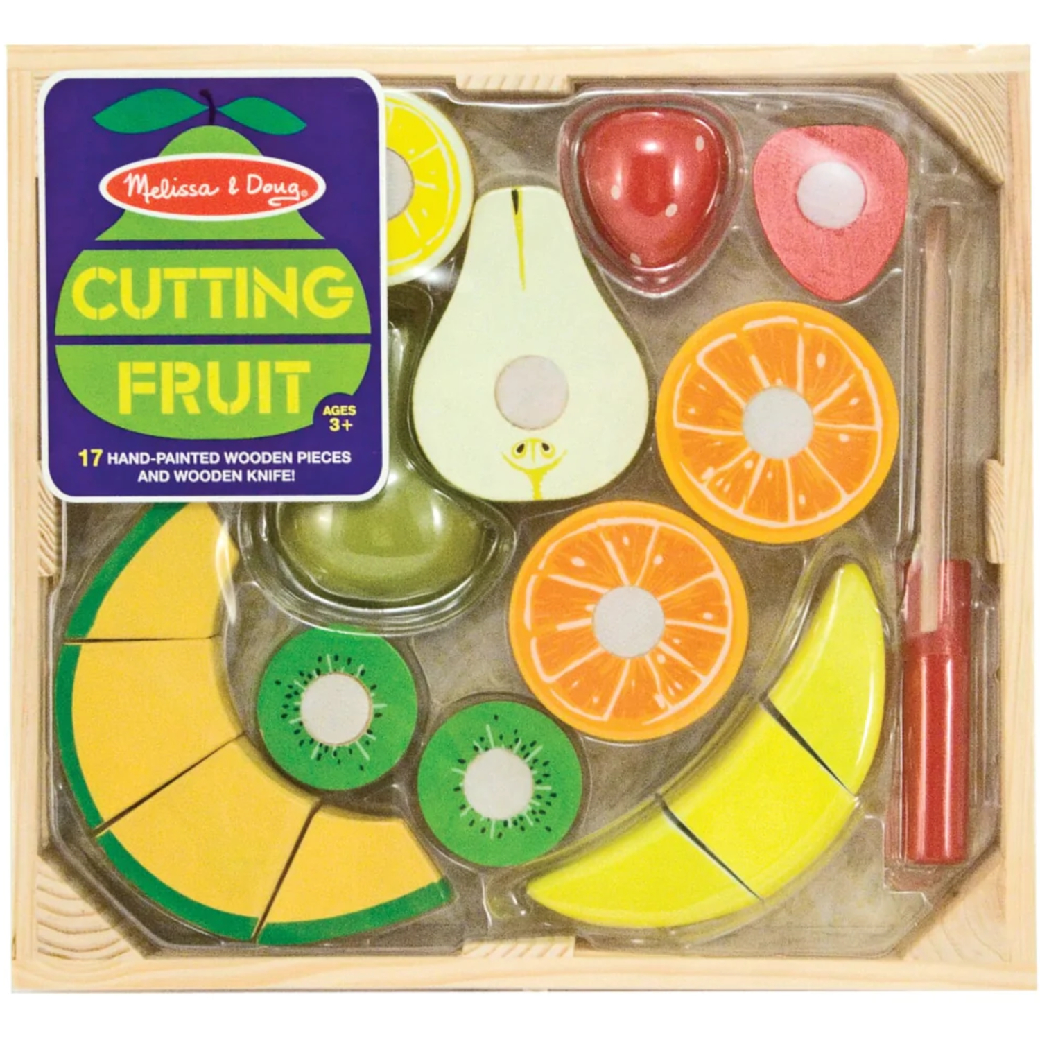JUEGO MESA MELISSA & DOUG FRUTAS PARA CORTAR - 1
