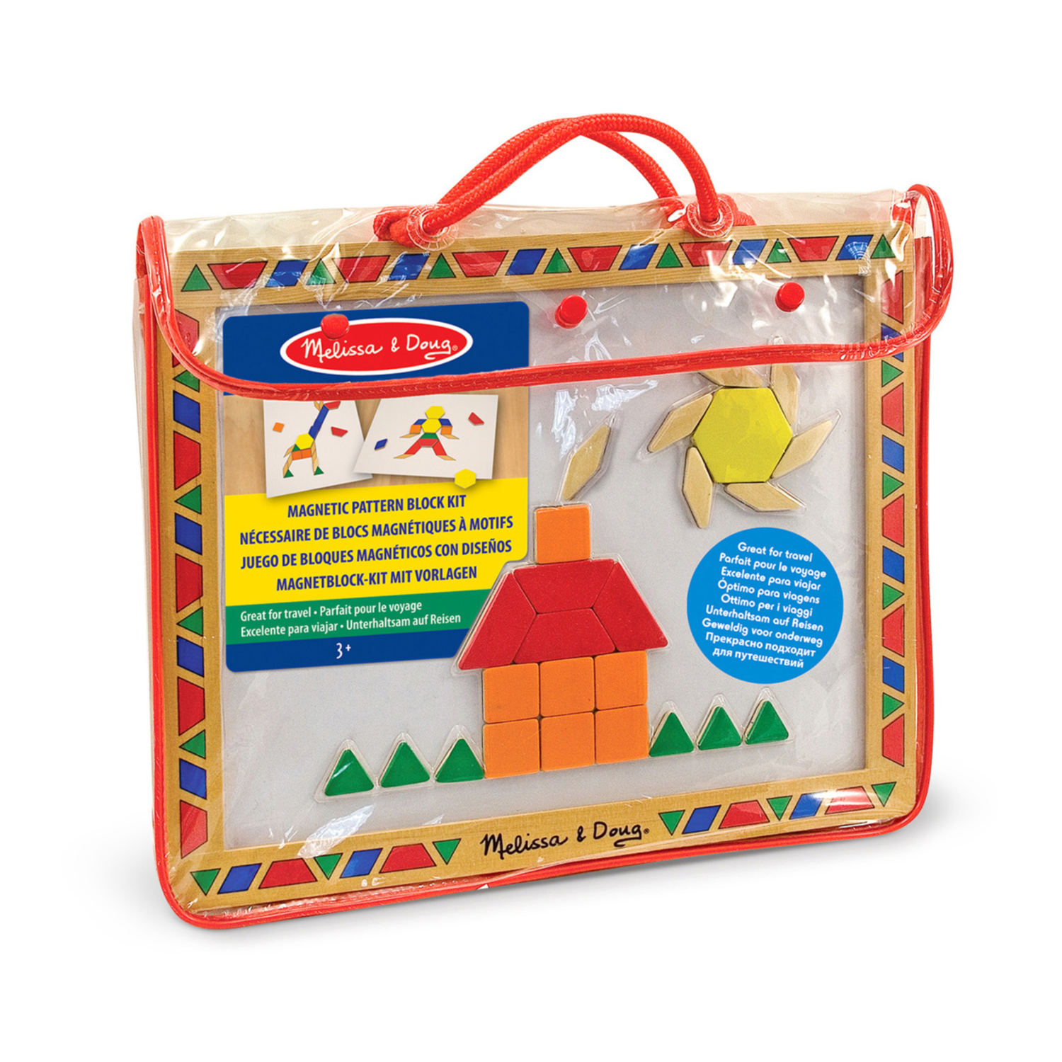 JUEGO MESA MELISSA & DOUG MAGNÉTICO PATRON BLOQUE - 1