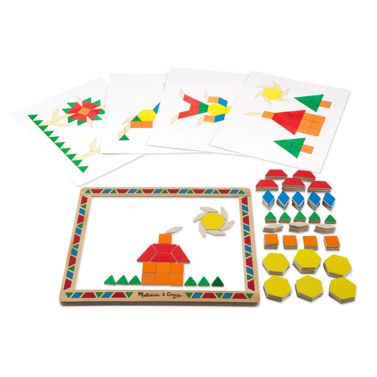 JUEGO MESA MELISSA & DOUG MAGNÉTICO PATRON BLOQUE - 2